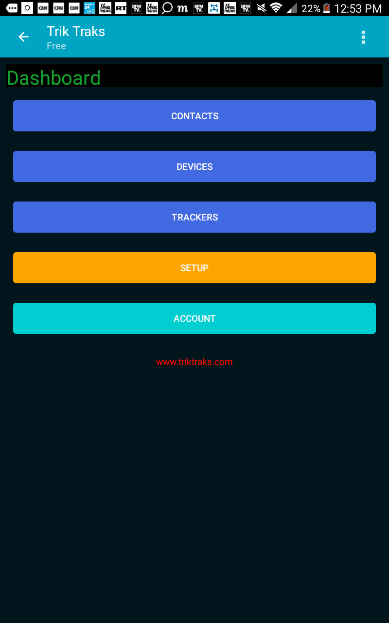 FleetPilot job screen