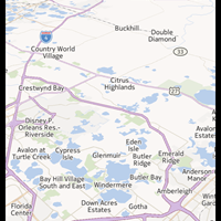 FleetMaster live map view